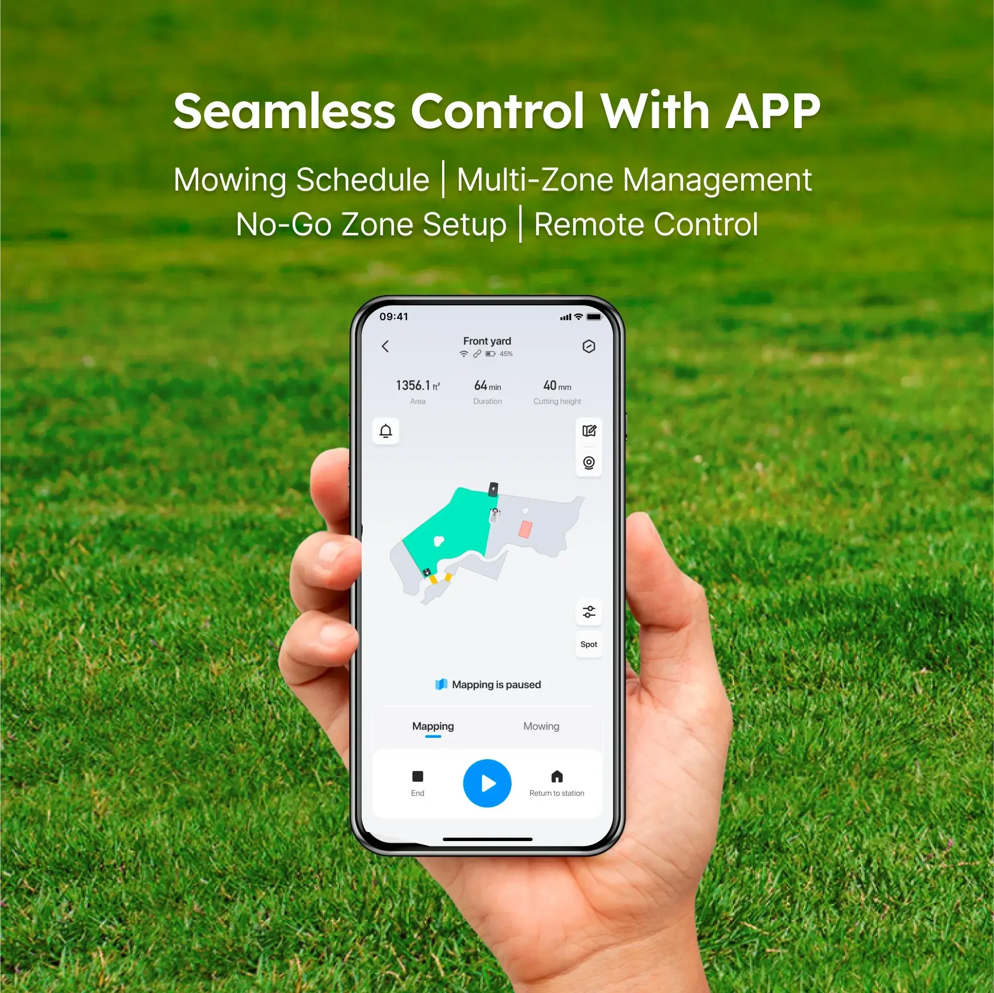 TerraMow S1200 Robot Lawn Mower