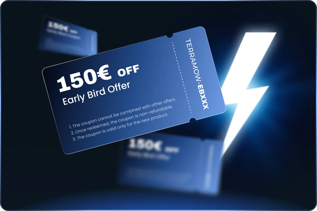 Early Bird Coupon - 150€ for V Series