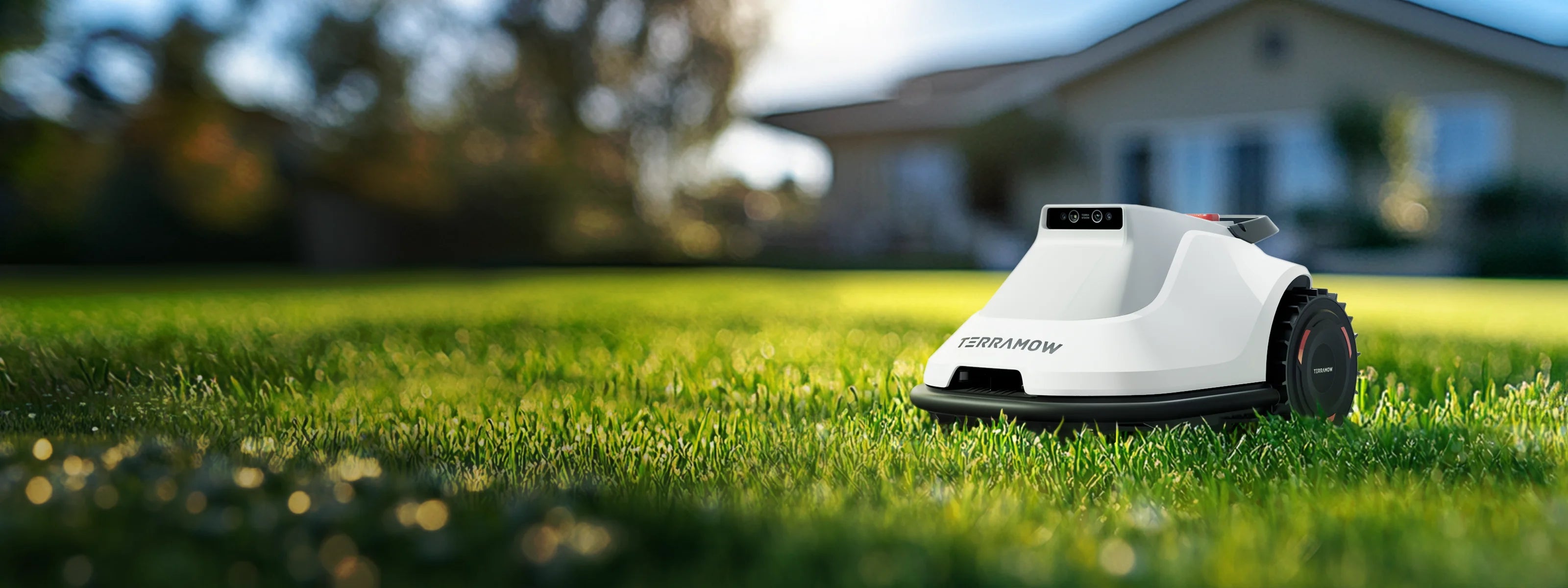 TerraMow Ultimate Wire Free AI Vision Robot Lawn Mower